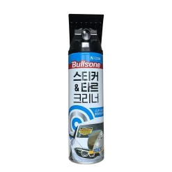 Chai xịt tẩy nhựa đường Bullsone loại bỏ các vết nhựa đường dính trên sơn xe ô tô, cũng có thể làm sạch các chất ô nhiễm khác nhau như keo dán nhãn, hắc ín, vết dầu mỡ, các vết bẩn.
