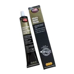 Kem đánh bóng vàng bạc Autosol Gold & Silver Polish lý tưởng để đánh bóng nhẹ nhàng và bảo quản vàng, bạc và các kim loại quý khác.