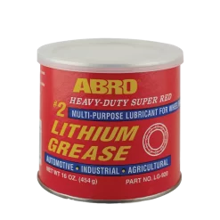 Mỡ bò Abro super red Lithium Grease bôi trơn chịu áp lực nặng, chịu nhiệt, bảo vệ chống rỉ sét kim loại.