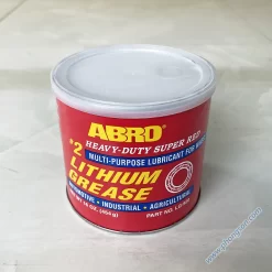 Mỡ bò Abro super red Lithium Grease bôi trơn chịu áp lực nặng, chịu nhiệt, bảo vệ chống rỉ sét kim loại.