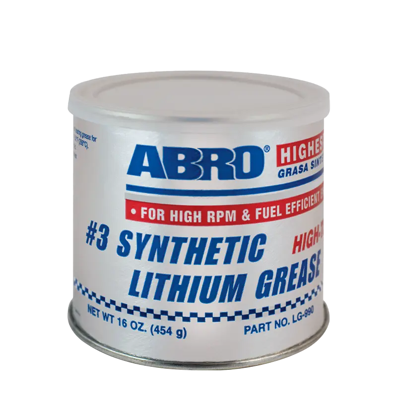 Mỡ bò chịu nhiệt độ cao Abro gốc lithium tổng hợp, chịu nước, chịu áp lực cao và tải nặng. Bôi trơn đa dụng (Synthetic Lithium Grease).