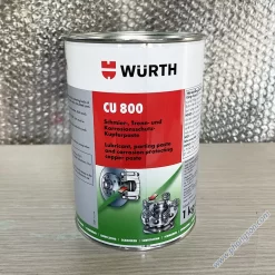 Mỡ bò Wurth CU 800 chịu nhiệt độ cao, mỡ đồng.