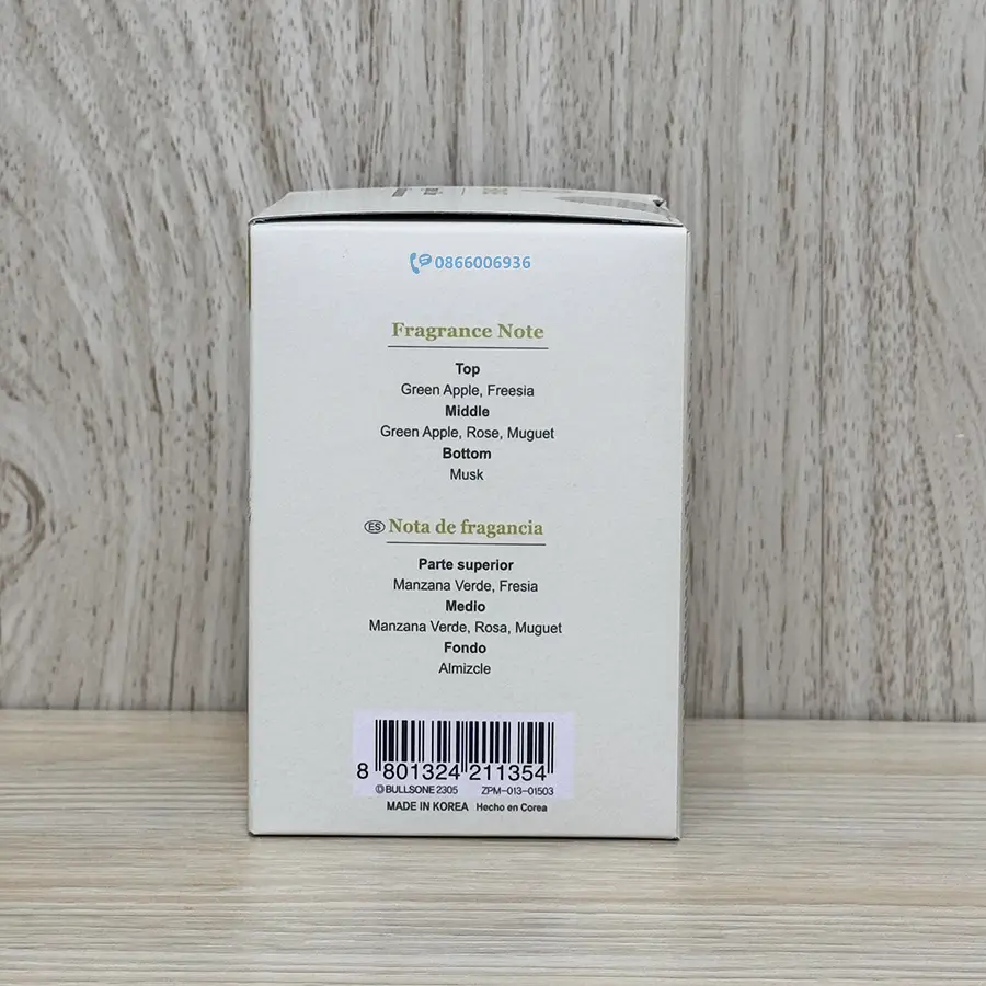 Nước hoa Grasse Apple Cider Bullsone hương thơm mùi táo