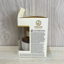 Nước hoa Grasse White Musk mùi thơm hoa xạ hương trắng. Sử dụng để trong xe ô tô, phòng hoặc nhà ở.