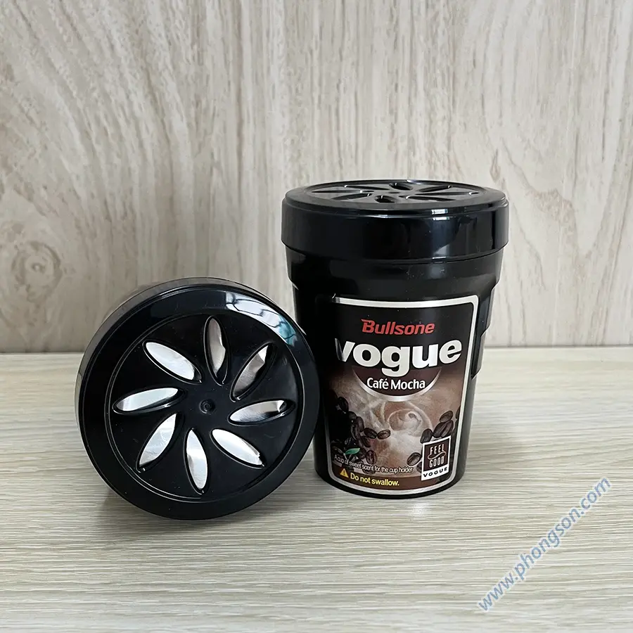 Sáp thơm Cafe Mocha Vogue hương cà phê tự nhiên mang lại cảm giác tươi mới và thoải mái, với mùi thơm ngọt ngào của cafe sữa.