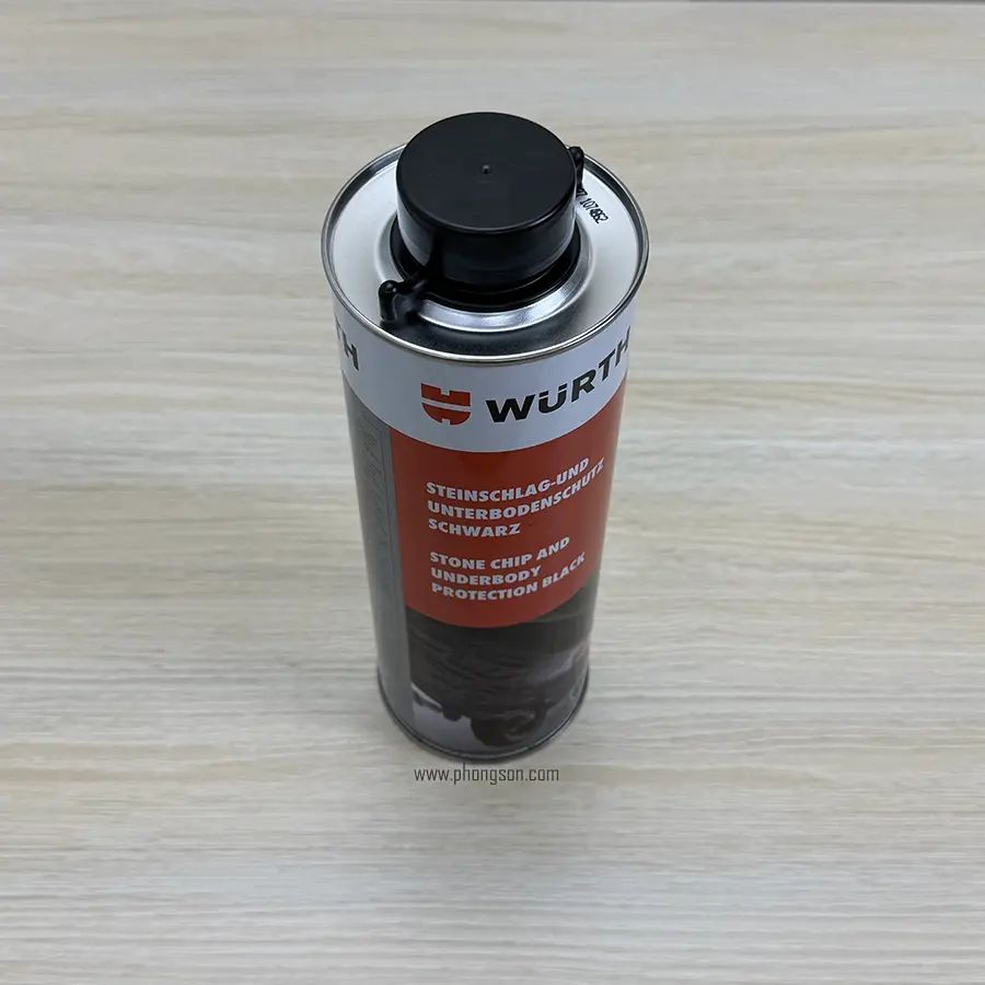 Sơn phủ gầm Wurth giúp bảo vệ chống rỉ sét kim loại khung gầm xe ô tô.