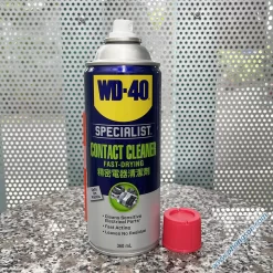 Chai xịt Contact Cleaner WD-40 làm sạch bo mạch điện tử và thiết bị điện.