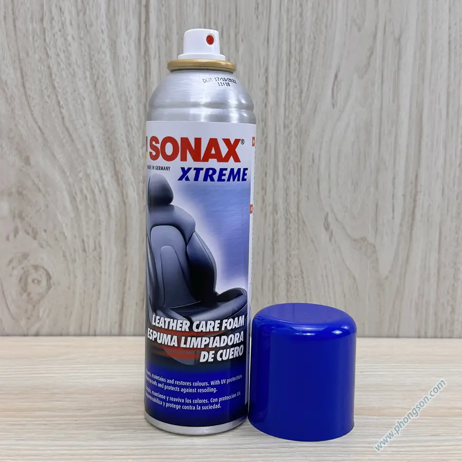 Chai xịt bọt chăm sóc da (làm sạch & bảo dưỡng) ghế da xe hơi Xtreme Leather care foam 289100