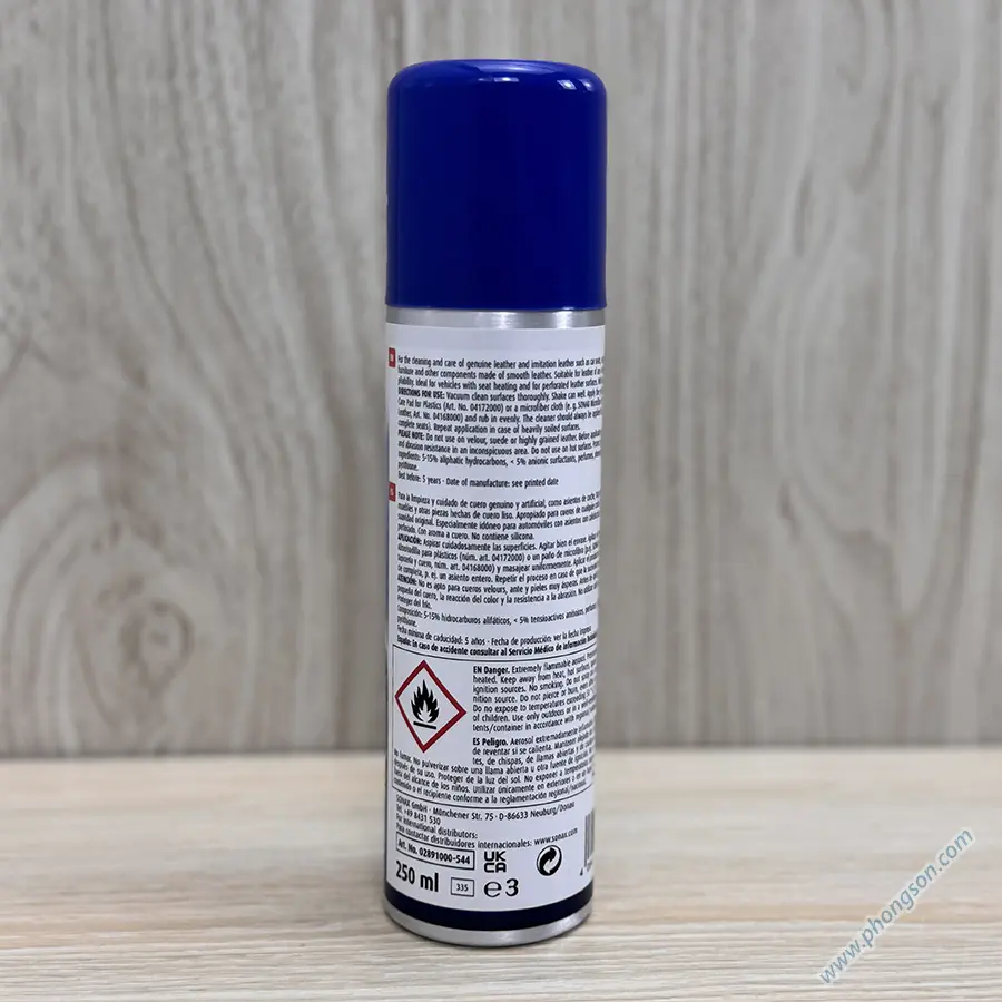 Chai xịt bọt chăm sóc da (làm sạch & bảo dưỡng) ghế da xe hơi Xtreme Leather care foam 289100