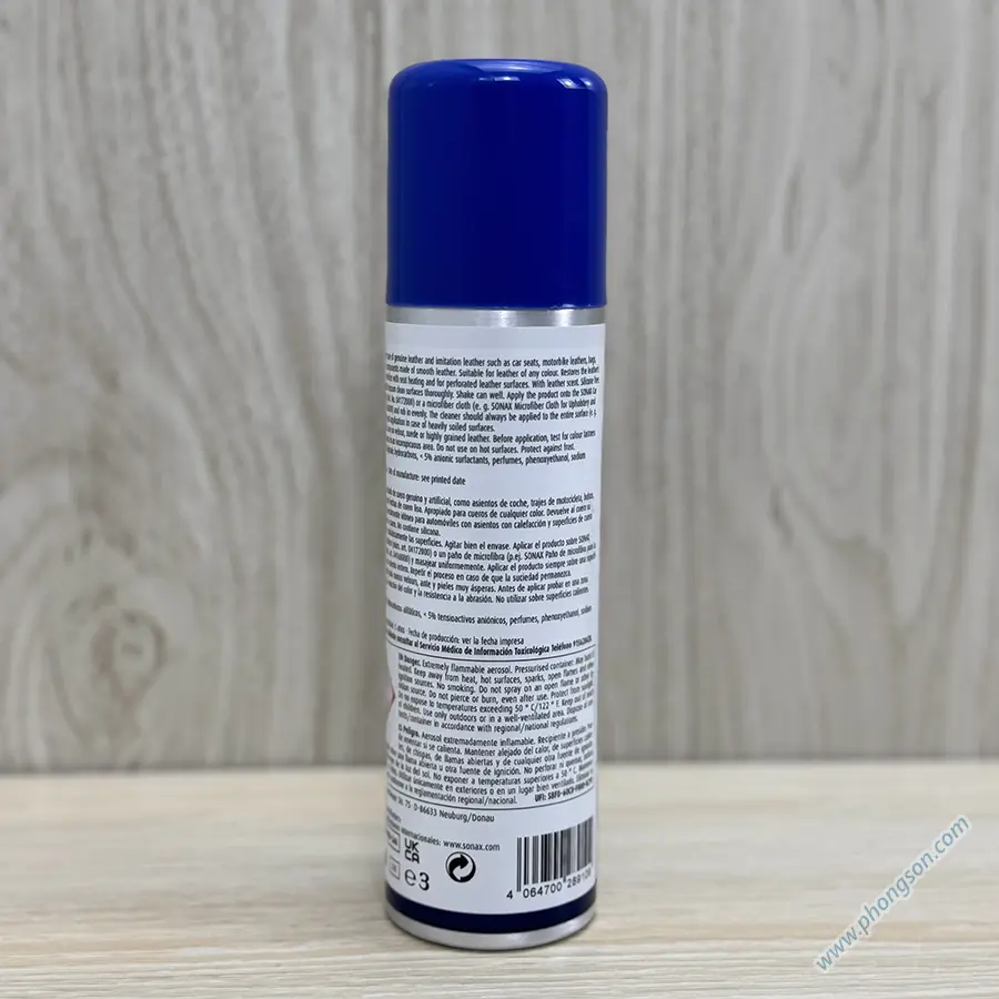 Chai xịt bọt chăm sóc da (làm sạch & bảo dưỡng) ghế da xe hơi Xtreme Leather care foam 289100