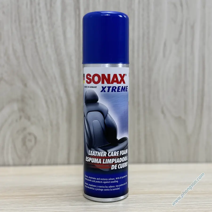 Chai xịt bọt chăm sóc da (làm sạch & bảo dưỡng) ghế da xe hơi Xtreme Leather care foam 289100