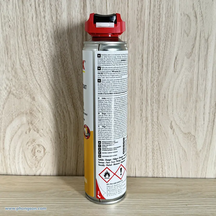 Chai xịt vệ sinh bo mạch điện tử Sonax Contact Cleaner 460300 400ml