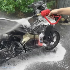 Đầu béc xịt nước xoáy 360 độ Turbo dùng với máy rửa xe cao áp.