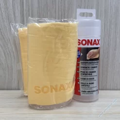 Khăn da Sonax 417700 lau thấm hút nước rửa xe