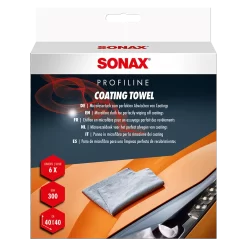 Khăn Sonax microfiber lau bóng sơn và nội thất xe ô tô