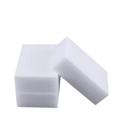 Miếng bọt biển chăm sóc xe màu trắng nano P010, ứng dụng bôi dung dịch và làm sạch.