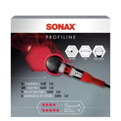Phớt đánh bóng Sonax đỏ RO 6in 16cm 493100