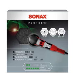 Phớt đánh bóng Sonax xám RO 6in 16cm 493241