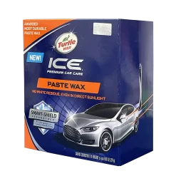 Sáp phủ bóng bảo vệ sơn xe Turtle Wax ICE ứng dụng công nghệ Smart Shield giúp bảo vệ, làm nổi bật màu sắc và mang lại vẻ sáng bóng vượt trội, bền lâu.