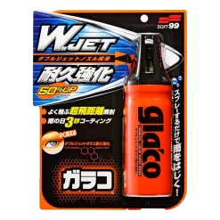 Chai xịt chống bám nước kính ô tô Glaco W-Jet Soft99
