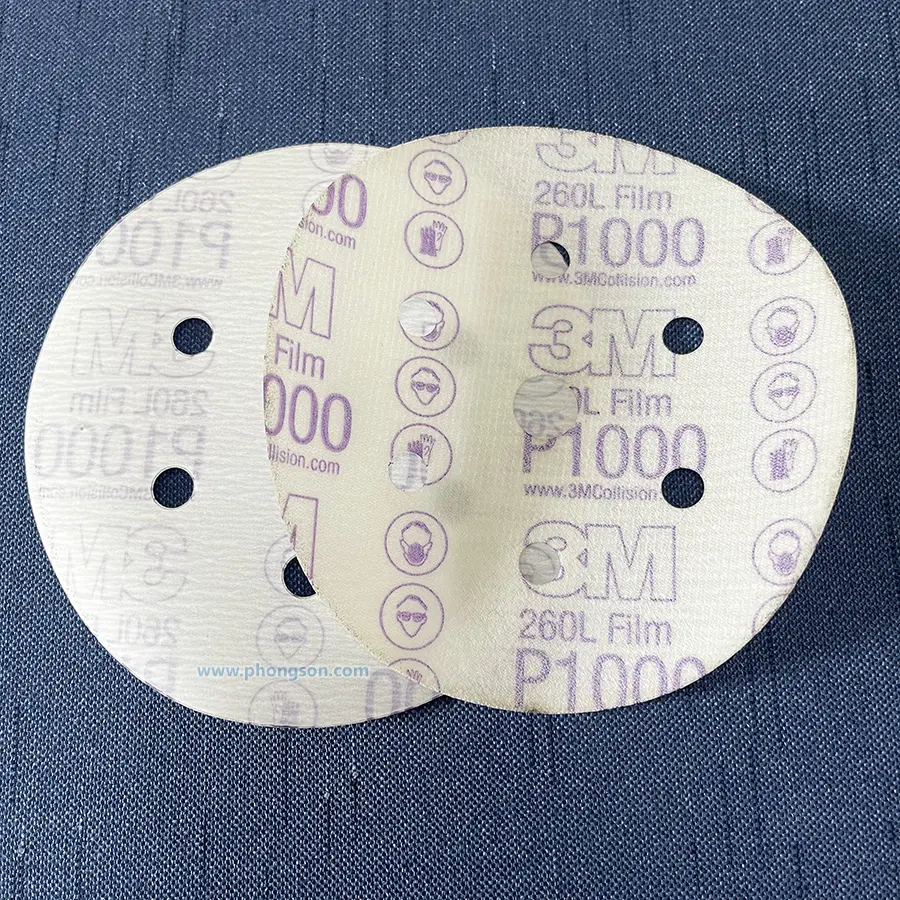 Giấy nhám tròn P1000 260L 3M 01069 6 inch (15.2 cm)