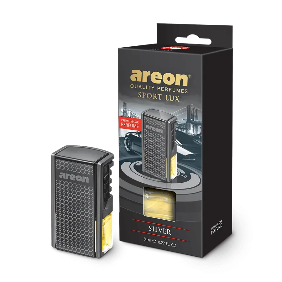Nước hoa kẹp cửa gió Areon Silver Sport Lux AC02