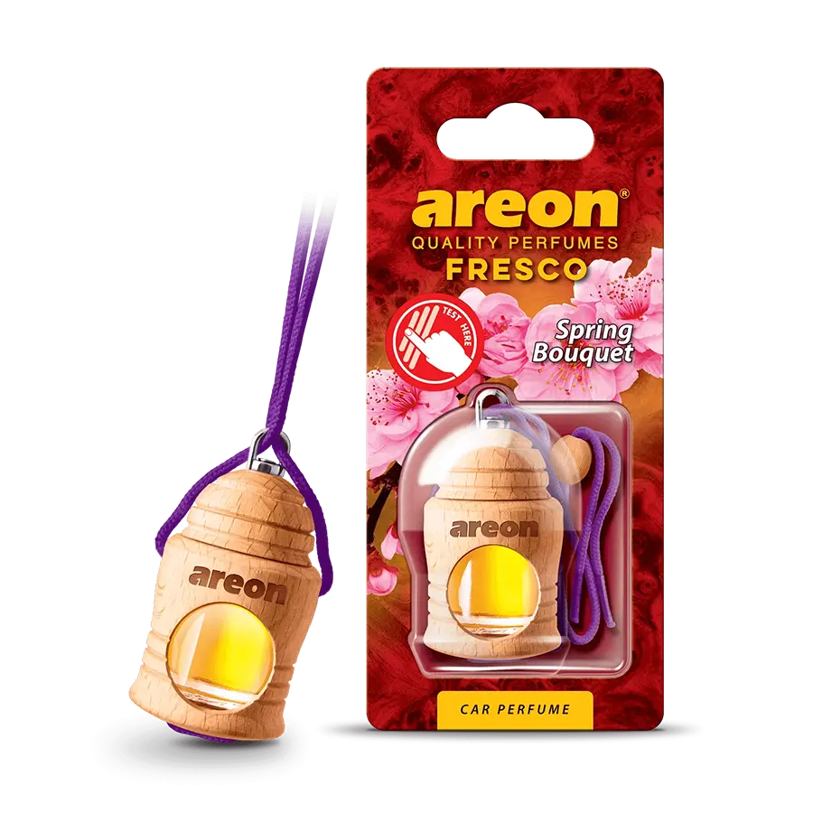 Nước hoa treo xe ô tô Areon Spring Bouquet hương thơm hoa mùa xuân
