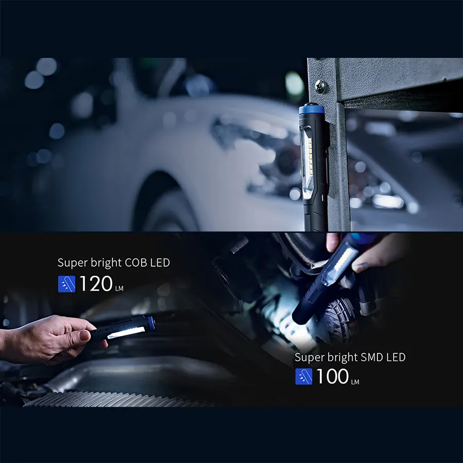 Đèn soi sơn Takenow mini - Đèn LED kiểm tra bề mặt sơn xe khi đánh bóng.