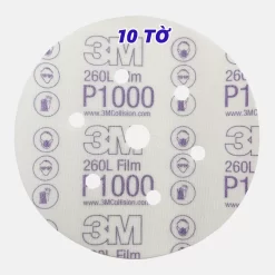 Giấy nhám 3M 260L 6in P1000 10 tờ
