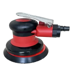 Máy chà nhám hơi SGCB thiết kế nhỏ gọn, tốc độ ổn định, hiệu suất tốt, tiếng ồn thấp, dễ cầm nắm, vỏ cao su chống chống trượt. Đường kính đĩa 5 inch.