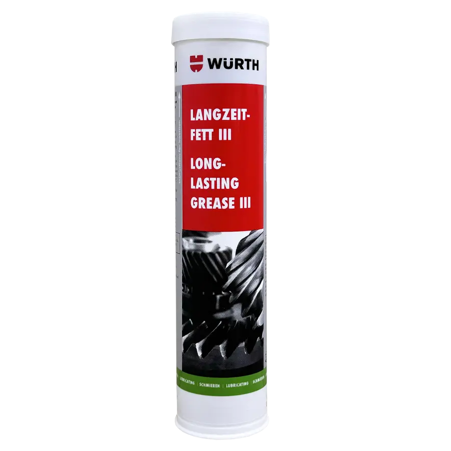 Mỡ bôi trơn đa năng chịu tải nặng Grease III Wurth 0890402 Long-Lasting
