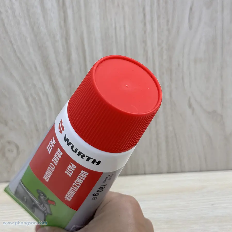 Mỡ phanh Wurth 0893980 bôi trơn cuppen ống phanh xe ôtô (Brake cylinder paste)