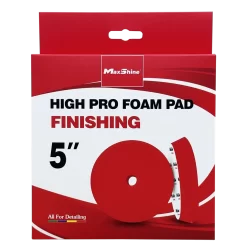 Phớt đánh bóng 5 inch MaxShine Finishing (màu đỏ)