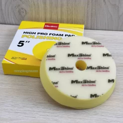 Phớt đánh bóng 5 inch MaxShine Polishing (màu vàng)