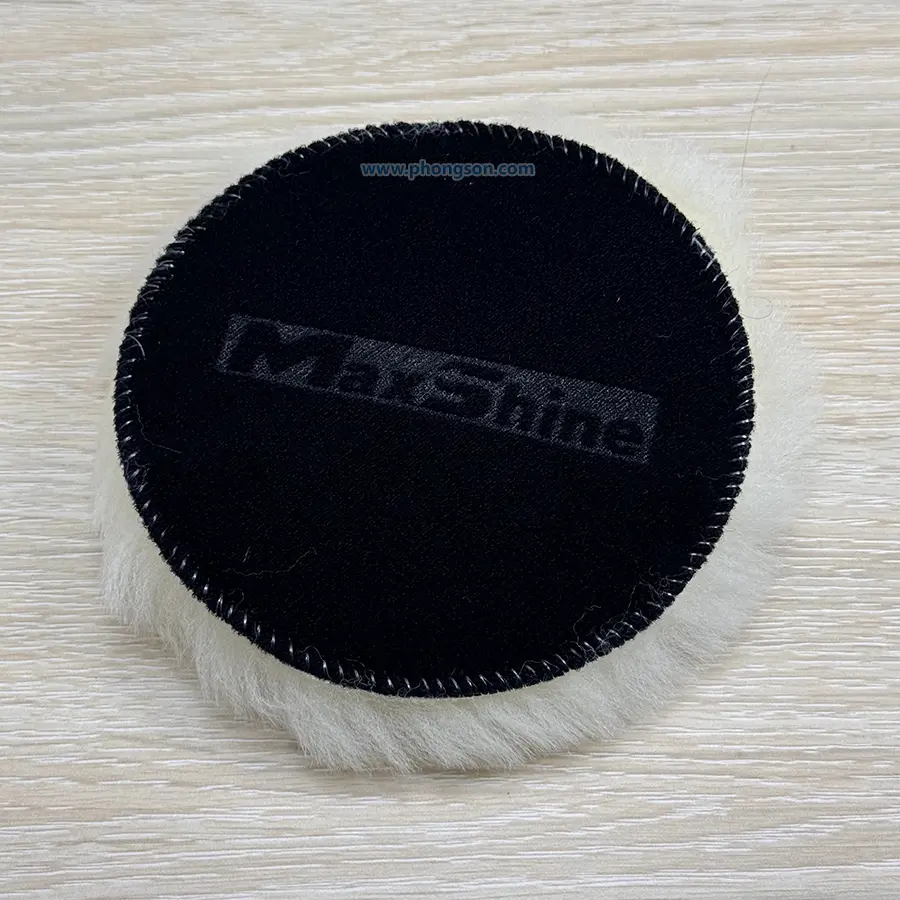 Phớt đánh bóng lông cừu Maxshine 5in (premium wool cutting pad)