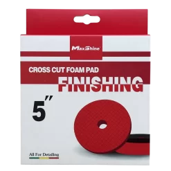 Phớt đánh bóng MaxShine đỏ 5in caro finishing (bước 3, hoàn thiện)