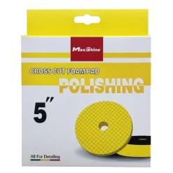 Phớt đánh bóng MaxShine vàng 5in caro polishing (bước 2 hoặc 3)