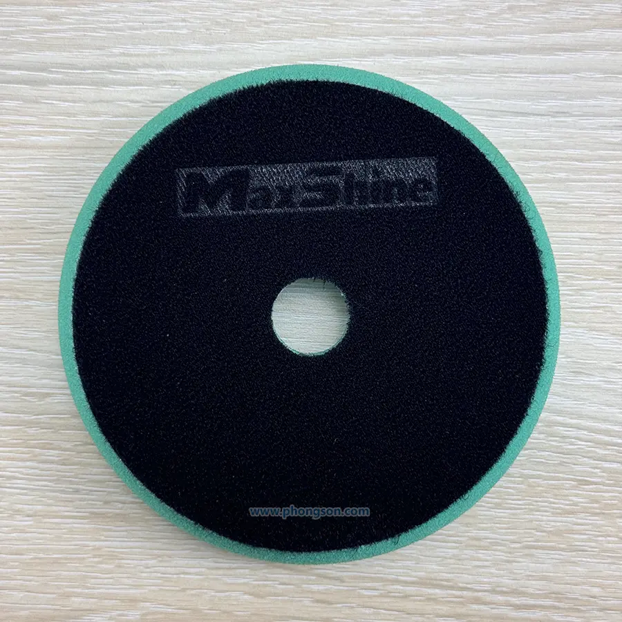 Phớt đánh bóng MaxShine xanh 5in caro cutting (bước 1)