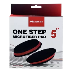 Phớt đánh bóng sơn xe MaxShine Microfiber One Step màu đen 5 inch