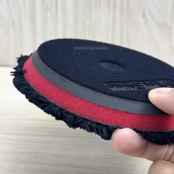 Phớt đánh bóng sơn xe MaxShine Microfiber One Step màu đen 5 inch