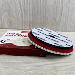 Phớt lông cừu MaxShine 6in đệm xốp sợi ngắn (Wool Cutting Pad)
