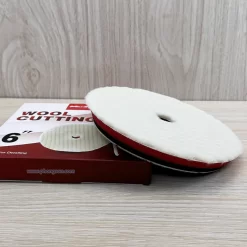 Phớt lông cừu MaxShine 6in đệm xốp sợi ngắn (Wool Cutting Pad)