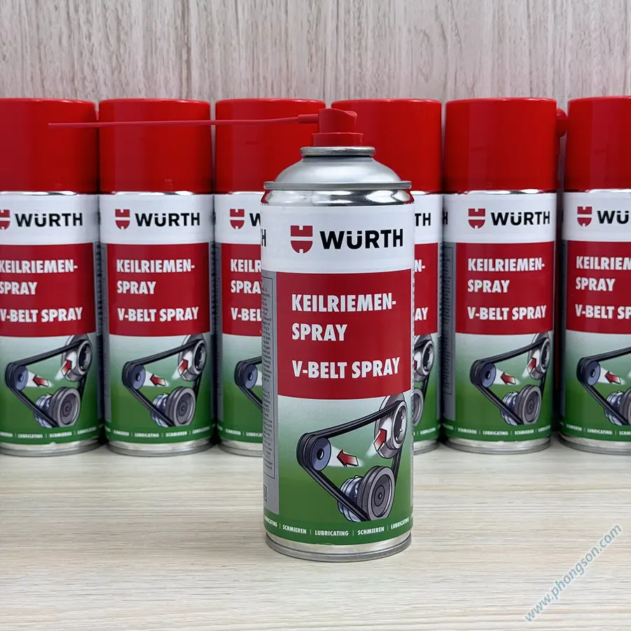 Bảo dưỡng dây curoa Wurth V-Belt Spray 0893230