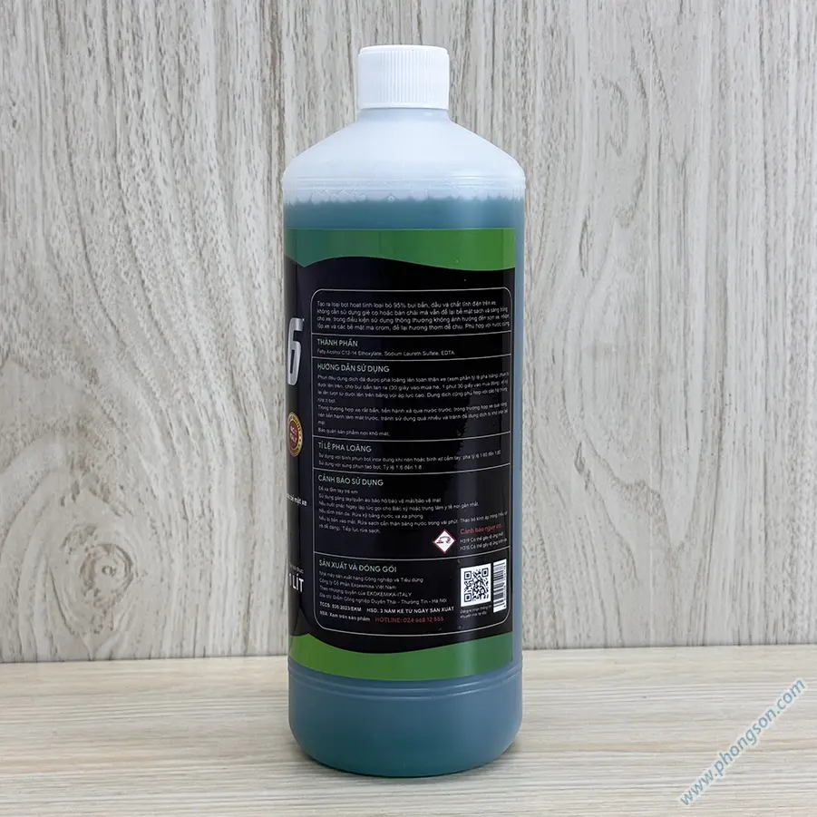 Nước rửa xe không chạm T-Rex6 Ekokemika chai 1 lít