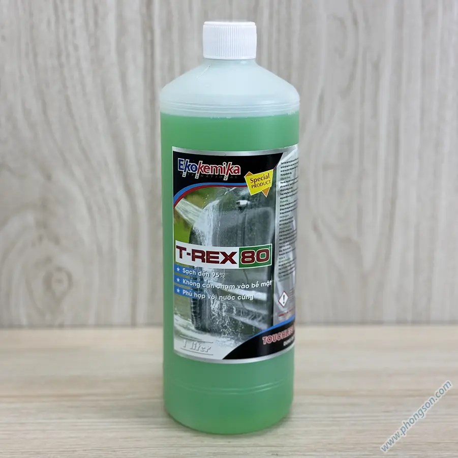 Nước rửa xe không chạm T-Rex80 Ekokemika chai 1 lít
