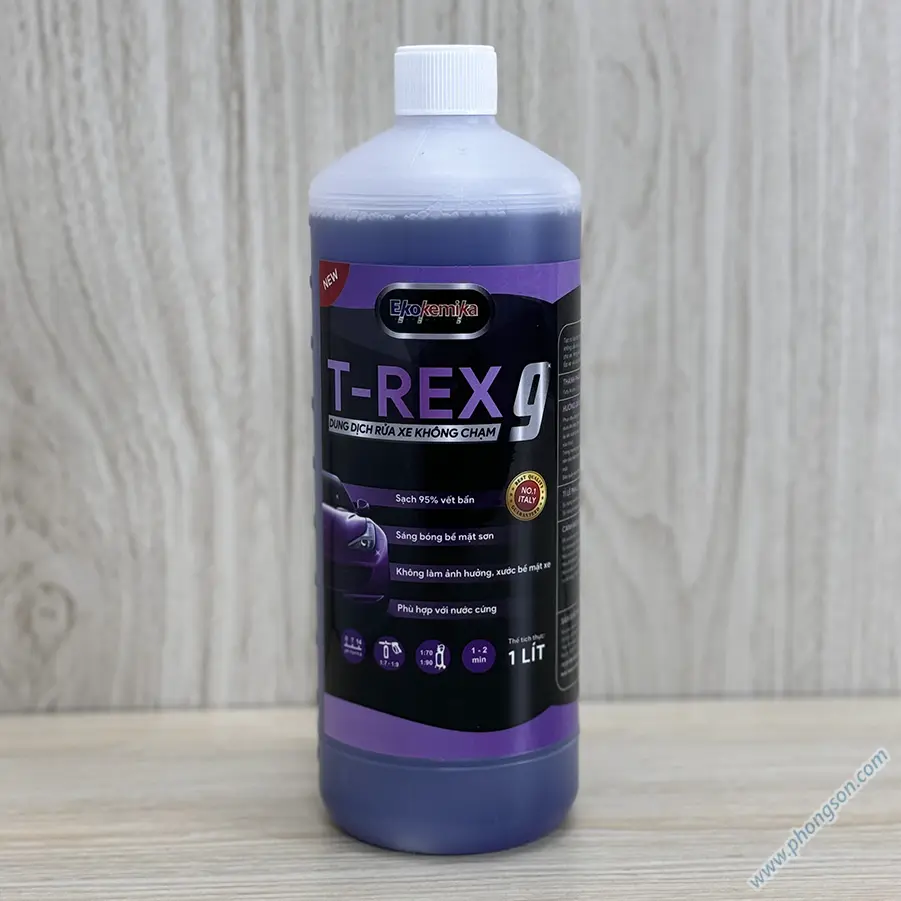 Nước rửa xe không chạm T-Rex9 Ekokemika chai 1 lít