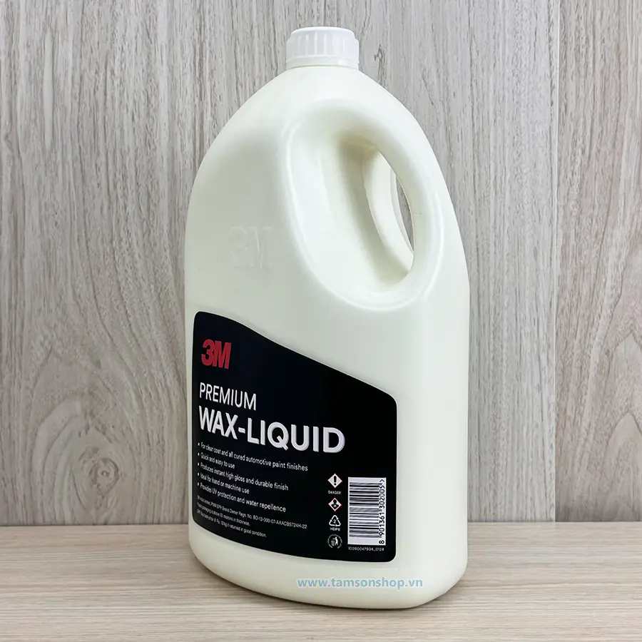 Sáp đánh bóng sơn xe 3M Wax Liquid Premium 06006 5kg