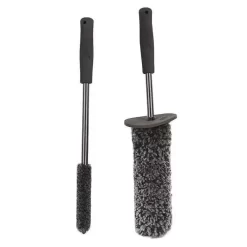 Cây cọ sợi len làm sạch bánh xe ô tô chuyên dụng - Dụng cụ rửa xe.