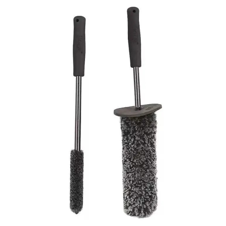 Cây cọ sợi len làm sạch bánh xe ô tô chuyên dụng - Dụng cụ rửa xe.