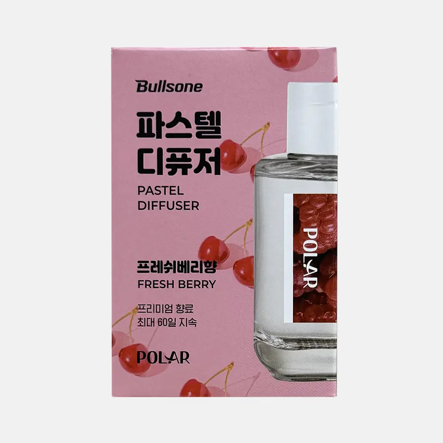 Nước hoa xe ô tô Hàn Quốc Pola Fresh Brrey Bullsone - hương thơm trái cây.